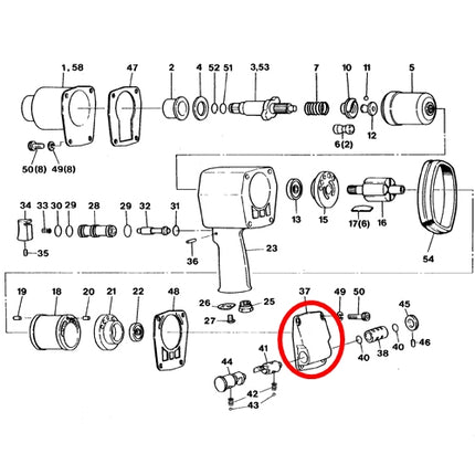 SP VESSEL Head Cover for SP-1156TR