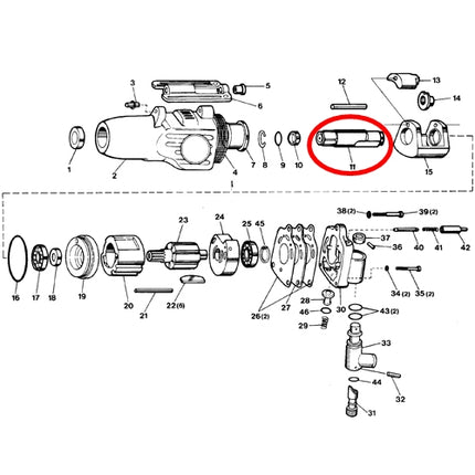 SP VESSEL Anvil Assembly for SP-1138 =SP-1135