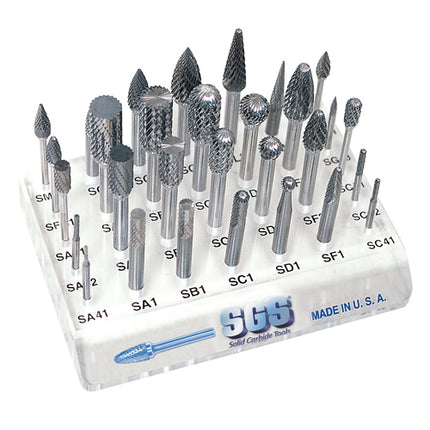 SGS Carbide Rotary Burr Set
