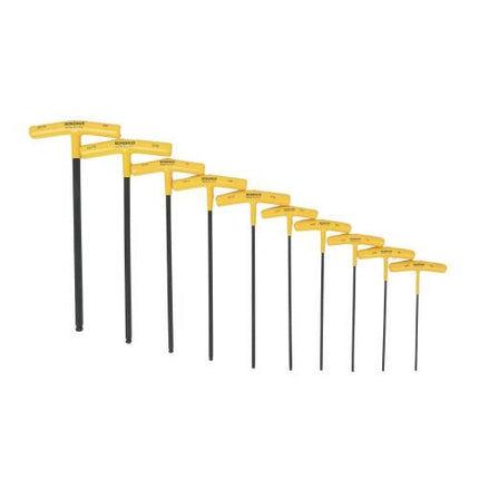 BONDHUS T-Handle Ball Hex Key Set 13138