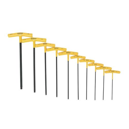 BONDHUS T-Handle Ball Hex Key Set 13138