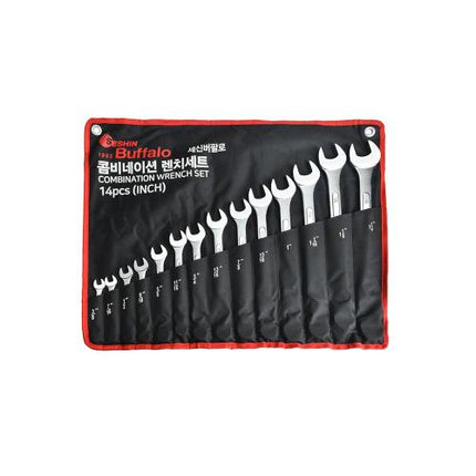 SESHIN BUFFALO Combination Wrench Set 11P INCH