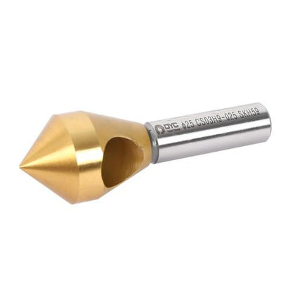DYC Cross-Hole Countersink 10mm–50mm, TiN Coated