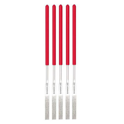 SAMICK Diamond File for Mold 3pc Setfor200# 5mm(Single)