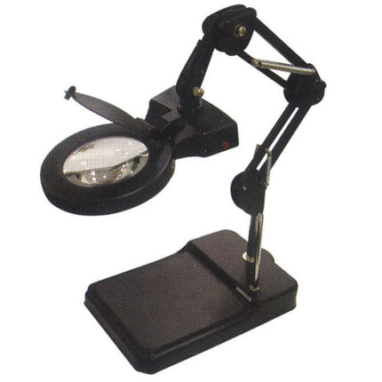 HANDO LED Illuminated Magnifier Stand, Articulated (B Type) K-SKKBL-3X-B SK-102L-B3X