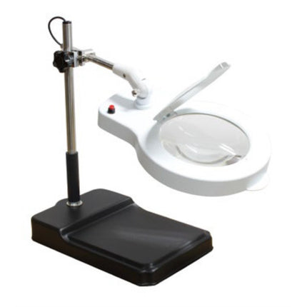 HANDO LED Illuminated Magnifier, Stand Type (Big Lens, A Type) K-SKKBL-3XL-A