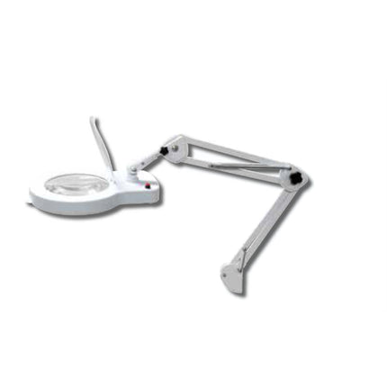 HANDO LED Illuminated Magnifier, Clamp Type (Big Lens) K-SKKFL-5XL 5X (175mm/7")/black