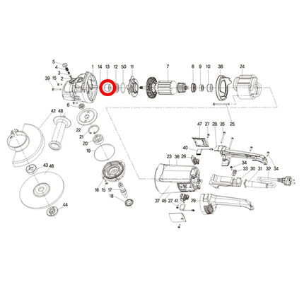 KEYANG Pinion 2024574 for DG-180FB