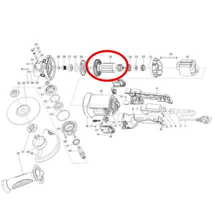 KEYANG Armature (Rotor) 3002270 for DG-150C