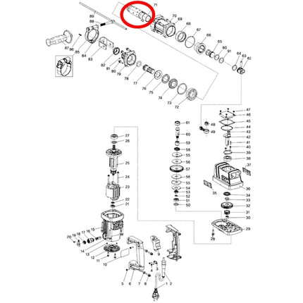 KEYANG Cylinder 2031004 for PHD-3800