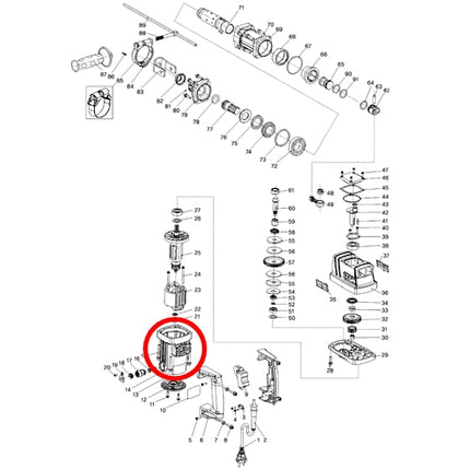 KEYANG Motor Housing 2141052 for PHD-3800