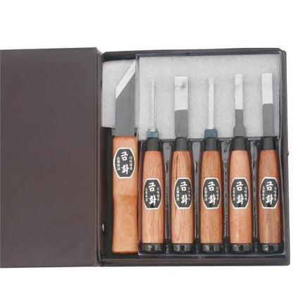 KEUMHWA Carving Chisel Set 3PU-Gouge Set(Through-Tang)