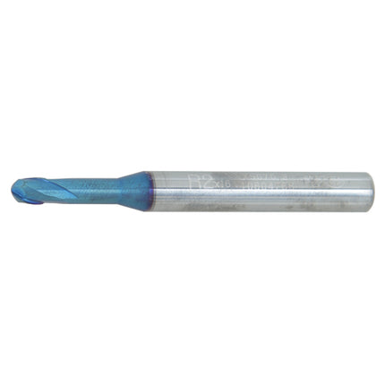 YG-1 Carbide Long Neck Ball Nose End Mill (X5070S) 0.6*4*0.6(2)*45MM