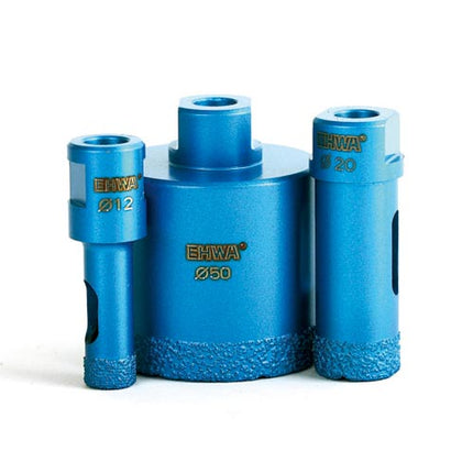EHWA Vacuum Brazed Core Bit, Ø6–75 mm