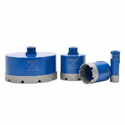 EHWA Vacuum Brazed Core Bit, Ø6–75 mm