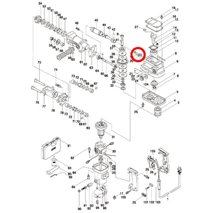 KEYANG Connecting Rod 2030650 for PHD-38