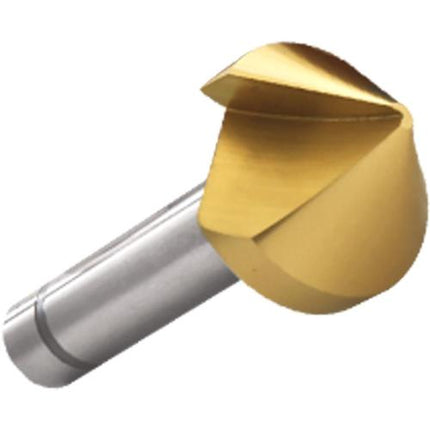 DYTECH Single-Flute Countersink 10mm–40mm, TiN Coated