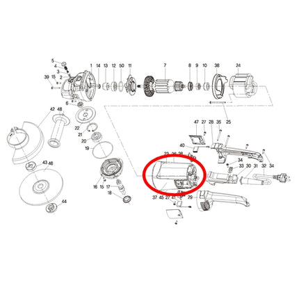 KEYANG Motor Housing 2120032 for DG-180FB , 180FA