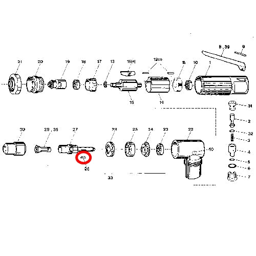 SP VESSEL Key for SP-1200AH