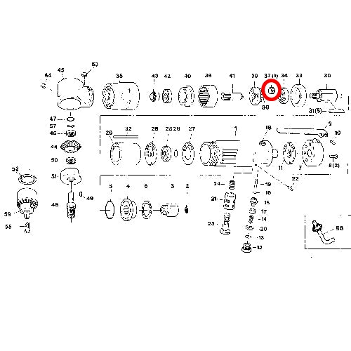 SP VESSEL Planet Gear for SP-1510AH