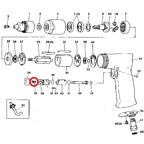 SP VESSEL Valve Spring for SP-1525