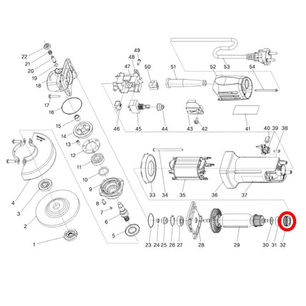 KEYANG Rubber Packing 2072333 for ACT-100SN , 100M, PG-604