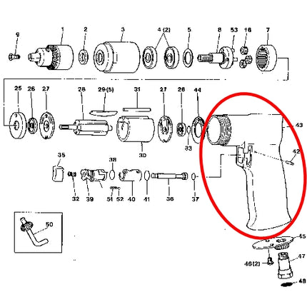 SP VESSEL Motor Housing for SP-1525