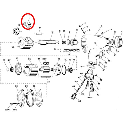 SP VESSEL Hammer for SP-1135B