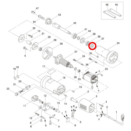 KEYANG Wave Washer 2060902 for PG6, PG604