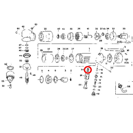 SP VESSEL Reverse Spring for SP-1510AH
