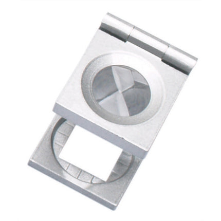 PEAK Textile Magnifier (Silver, LEAF) A10-2 10X 15mm/10X10mm(1/2")