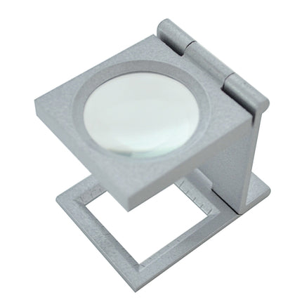 PEAK Textile Magnifier (Silver, LEAF) A30-2 6X 31mm/25X25mm(1")