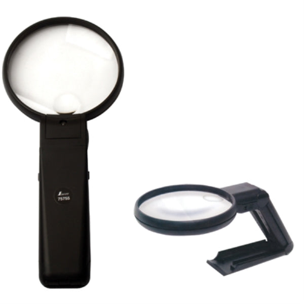 SHINWA LED Illuminated Folding Magnifier S-75755
