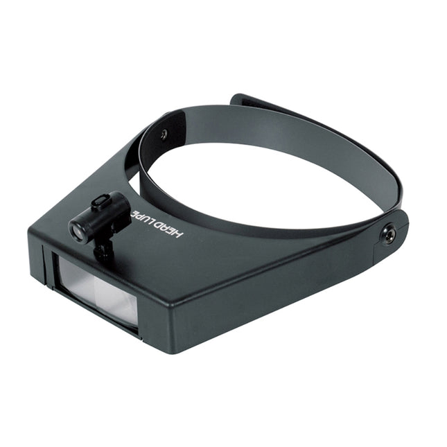 SHINWA Head Loupe LED 2.5X, Interchangeable Lens S-75656