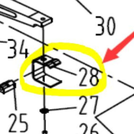 ALLWIN Blade Holder ASS-18 ASS-18 LOW BLADE HOLDER #28