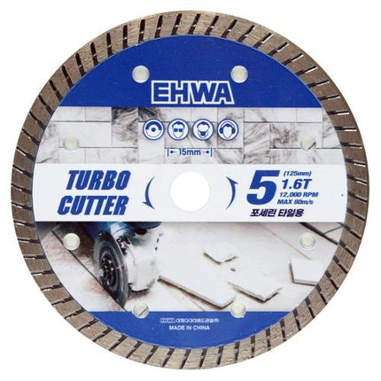 EHWA Turbo Diamond Blade, Ø80–350 mm
