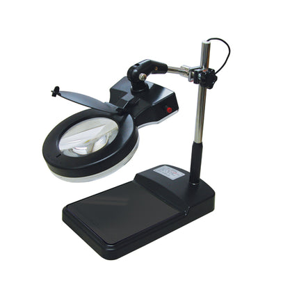 SEKI Illuminated Bench Magnifier 3–8×