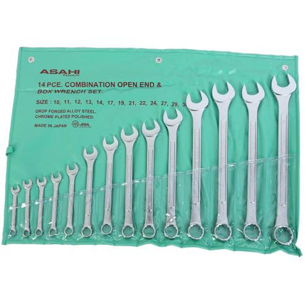 ASAHI Combination Wrench Set
