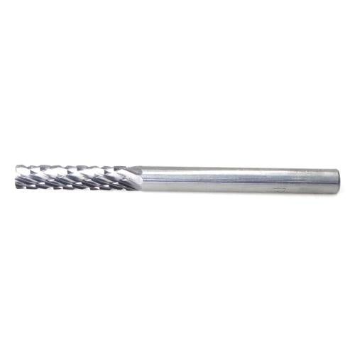 SESHIN BUFFALO Carbide Rotary Burr, Cylindrical, End Cut (SB), 3mm Shank, Double Cut, Ø3×14mm
