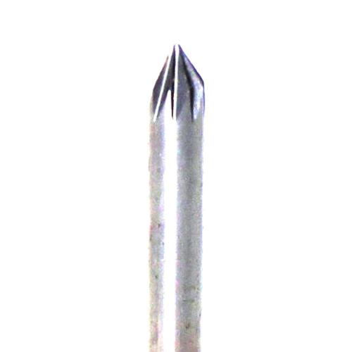 SESHIN BUFFALO Carbide Rotary Burr, Cone 60° (SJ), 3mm Shank, Single Cut