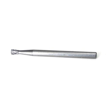 SESHIN BUFFALO Carbide Rotary Burr, Inverted Cone (SN), 3mm Shank, Double Cut, Ø2.5×3mm