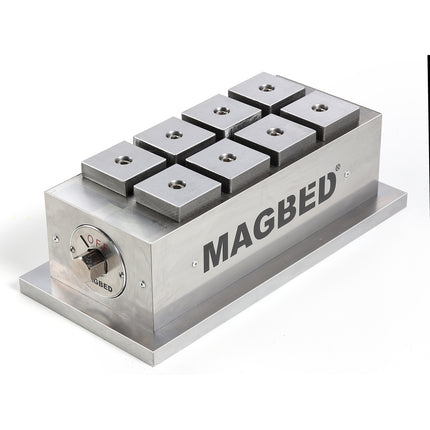 KAESUNG Mag Bed Permanent Magnet Workpiece Holding Fixture MB45 125X429X115MM/42KG protective block12pcs
