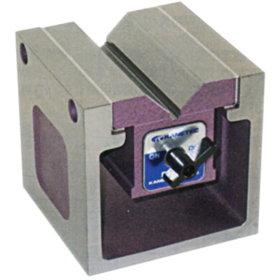 KANETEC Magnetic V-Block Box (Single-Face) KYB-20A