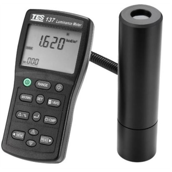 TES Luminance Meter (LCD, CRT Monitor, LED Light Source Brightness) TES-137
