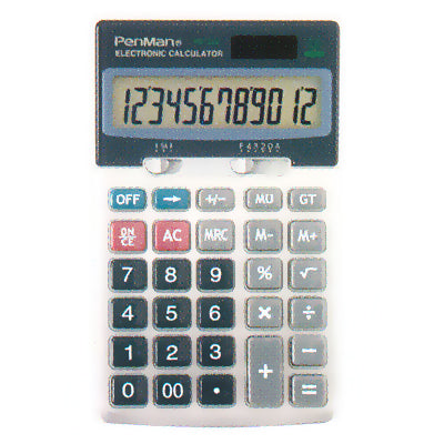 CASIO Calculator, 12-Digit PD-320 106x174x33mm