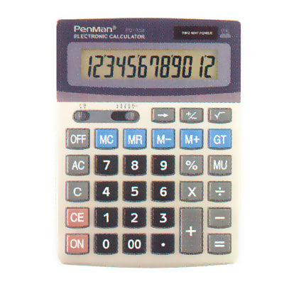 CASIO Calculator, 12-Digit (Large) PD-336 142x194x40mm