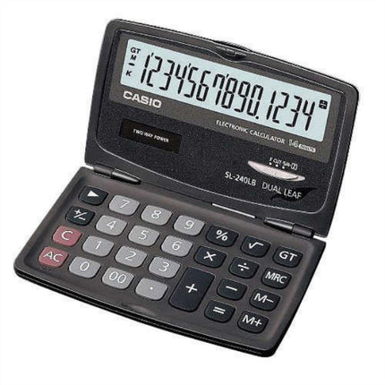 CASIO Calculator, 14-Digit (Dual Type) SL-240LB