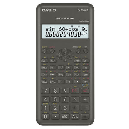 CASIO Scientific Calculator (Fractions) FX-350MS-2 11.1x77x161.5mm