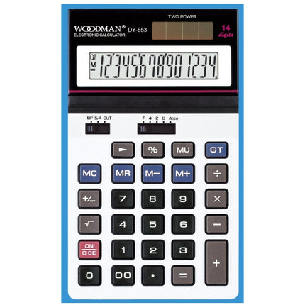 CASIO Calculator, 14-Digit (WOODMAN) DY-853