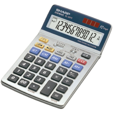 CASIO Calculator, 12-Digit (SHARP) EL-337C